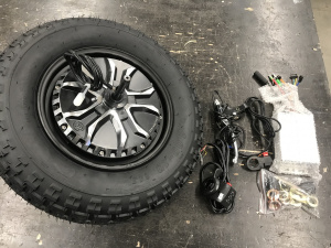 Set ELEKTRICKÉ KOLESO 500W